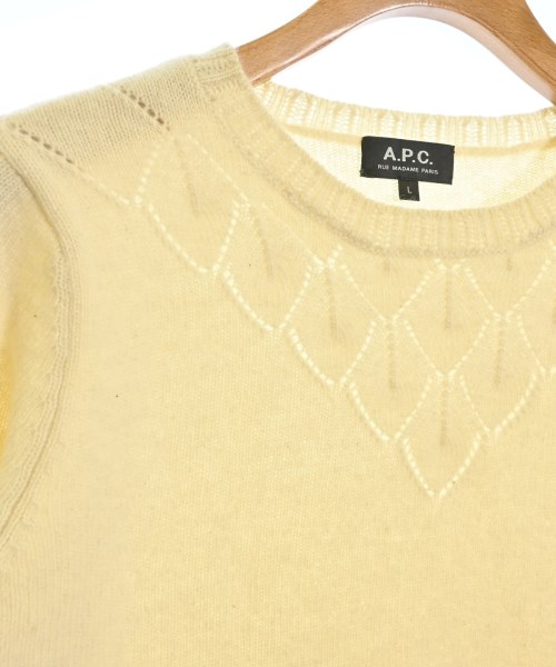 A.P.C.（アーペーセー）ニット・セーター 黄 サイズ:L メンズ/2200718115043