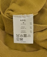 A.P.C.（アーペーセー）ニット・セーター 黄 サイズ:L メンズ/2200718115050