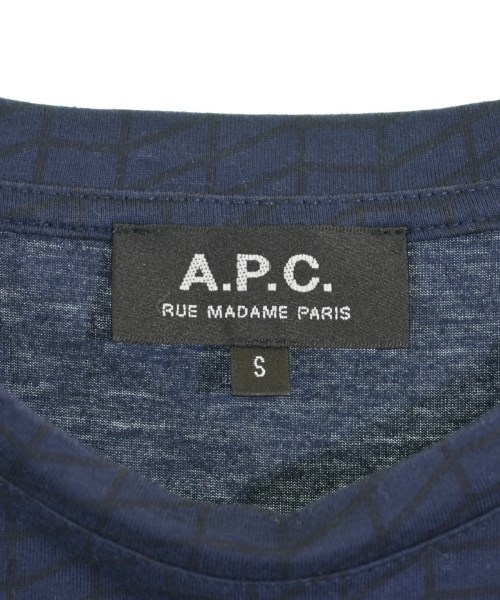 A.P.C.（アーペーセー）Tシャツ・カットソー 紺 サイズ:S メンズ/2200718115074