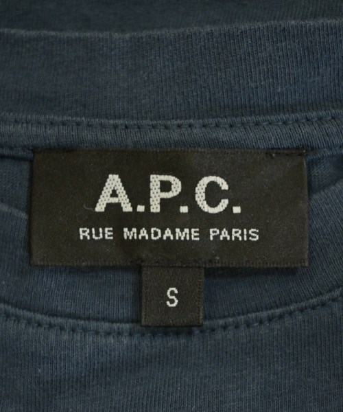 A.P.C.（アーペーセー）Tシャツ・カットソー 紺 サイズ:S メンズ/2200718115081