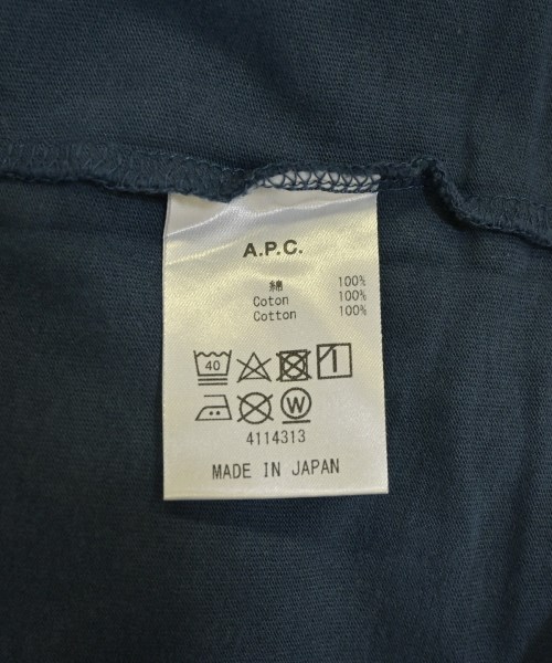 A.P.C.（アーペーセー）Tシャツ・カットソー 紺 サイズ:S メンズ/2200718115081