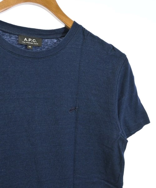 A.P.C.（アーペーセー）Tシャツ・カットソー 青 サイズ:XS メンズ/2200718115098