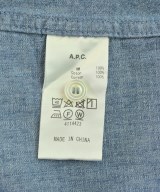 A.P.C.（アーペーセー）カジュアルシャツ 青 サイズ:38(S位) メンズ/2200718115104