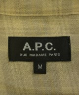 A.P.C.（アーペーセー）カジュアルシャツ ベージュ サイズ:M メンズ/2200722841013