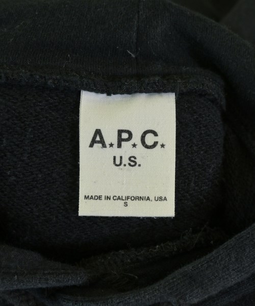 A.P.C.（アーペーセー）パーカー 黒 サイズ:S メンズ/2200722841020
