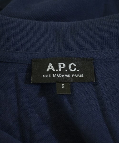 A.P.C.（アーペーセー）ポロシャツ 紺 サイズ:S メンズ/2200723204053