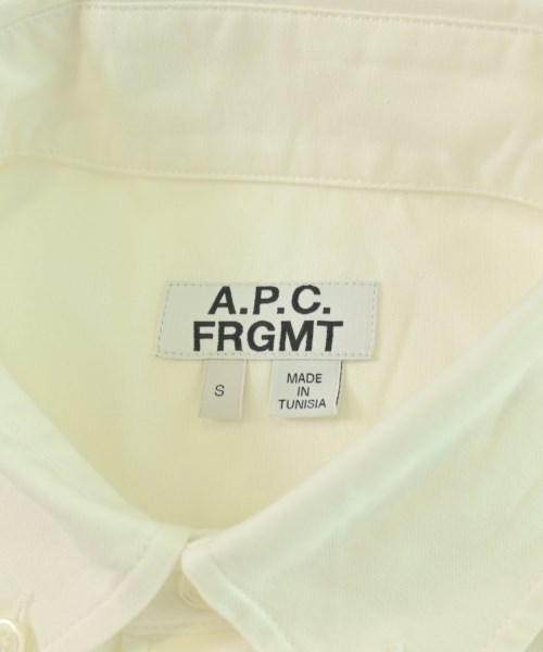 A.P.C.（アーペーセー）カジュアルシャツ 白 サイズ:S メンズ/2200722458013