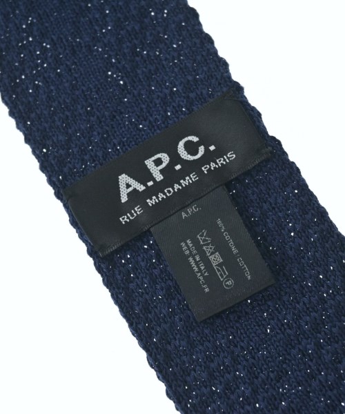 A.P.C.（アーペーセー）ネクタイ 青 サイズ:- メンズ/2200720700022
