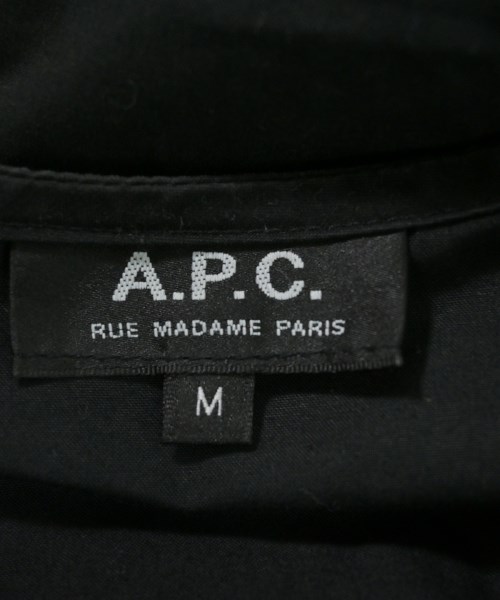A.P.C.（アーペーセー）カジュアルシャツ 黒 サイズ:M メンズ/2200724243020
