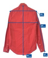 A.P.C.（アーペーセー）カジュアルシャツ 赤 サイズ:XS メンズ/2200724330089