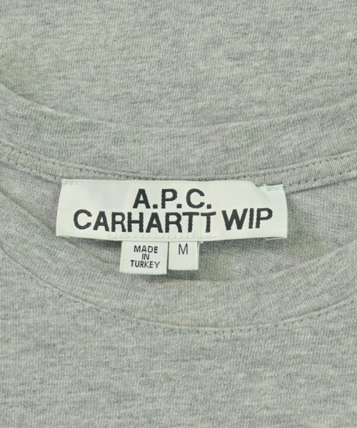 A.P.C.（アーペーセー）Tシャツ・カットソー グレー サイズ:M メンズ/2200724767052