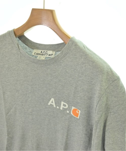 A.P.C.（アーペーセー）Tシャツ・カットソー グレー サイズ:M メンズ/2200724767052