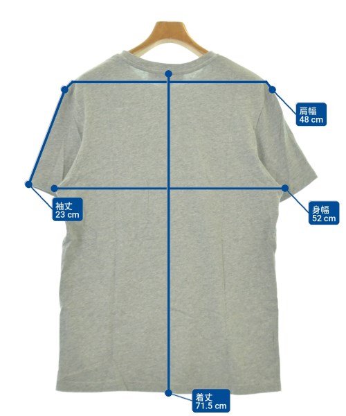 A.P.C.（アーペーセー）Tシャツ・カットソー グレー サイズ:M メンズ/2200724767052