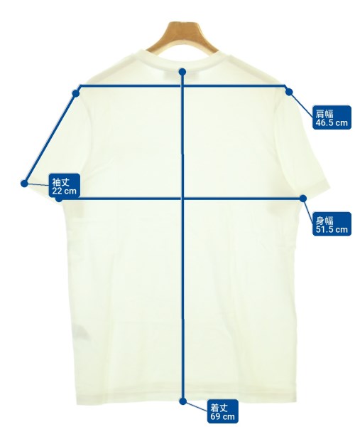 A.P.C.（アーペーセー）Tシャツ・カットソー 白 サイズ:M メンズ/2200724767069