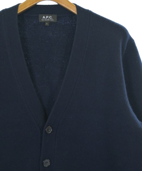 A.P.C.（アーペーセー）カーディガン 紺 サイズ:L メンズ/2200725181031