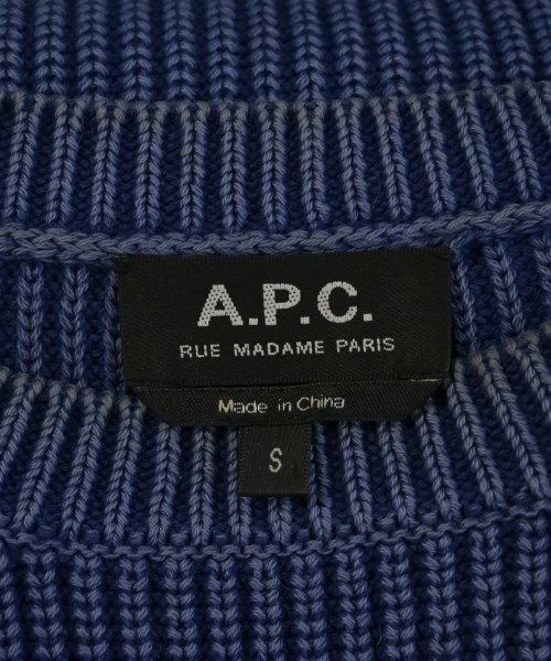 A.P.C.（アーペーセー）カーディガン 青 サイズ:S メンズ/2200725186104
