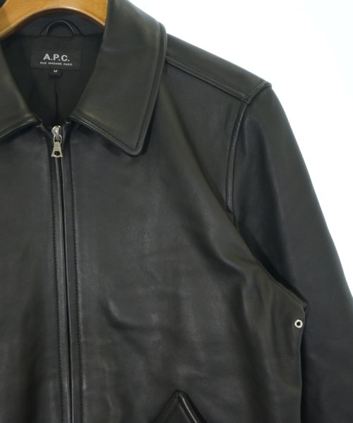 A.P.C.（アーペーセー）ライダース 黒 サイズ:M メンズ/2200725983062
