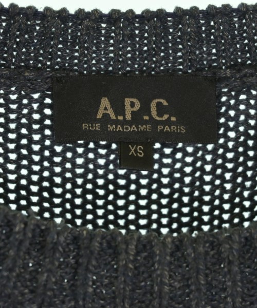 A.P.C.（アーペーセー）ニット・セーター 紺 サイズ:XS メンズ/2200726049071