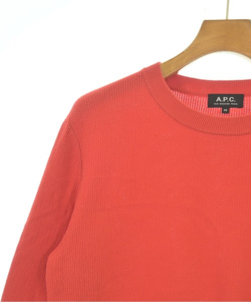A.P.C.（アーペーセー）ニット・セーター 赤 サイズ:XS メンズ/2200723371212
