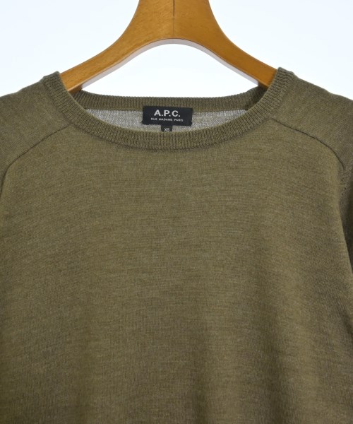 A.P.C.（アーペーセー）ニット・セーター カーキ サイズ:XS メンズ/2200723371229
