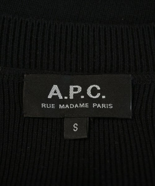 A.P.C.（アーペーセー）ニット・セーター 黒 サイズ:S メンズ/2200727439017
