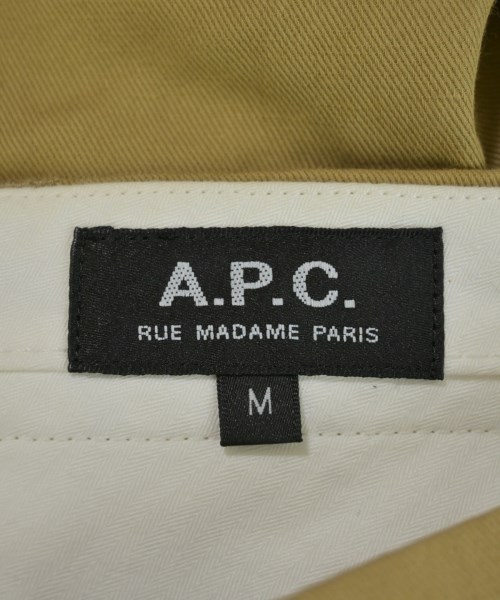 A.P.C.（アーペーセー）スラックス ベージュ サイズ:M メンズ/2200727657152