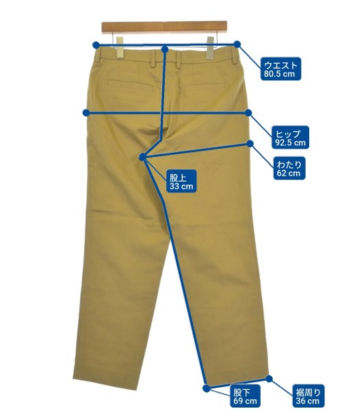 A.P.C.（アーペーセー）スラックス ベージュ サイズ:M メンズ/2200727657152