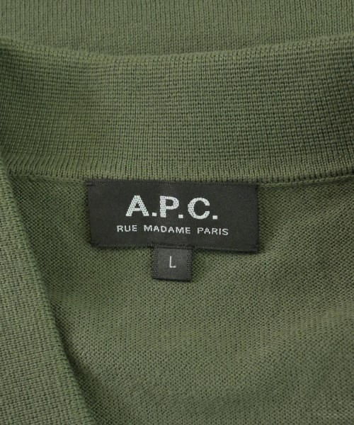 A.P.C.（アーペーセー）ニット・セーター 緑 サイズ:L メンズ/2200728027091