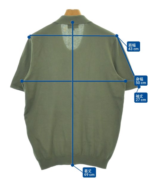 A.P.C.（アーペーセー）ニット・セーター 緑 サイズ:L メンズ/2200728027091