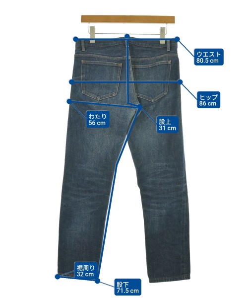 A.P.C.（アーペーセー）デニムパンツ 青 サイズ:29(S位) メンズ/2200678774151