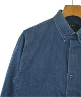 A.P.C.（アーペーセー）カジュアルシャツ 青 サイズ:XS メンズ/2200672827242