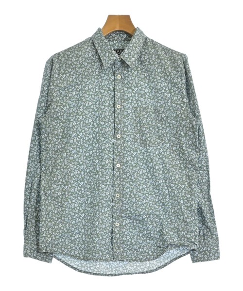 A.P.C.(アーペーセー)カジュアルシャツ 緑 サイズ:M/2200682759014