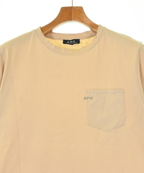 A.P.C.（アーペーセー）Tシャツ・カットソー ベージュ サイズ:M メンズ/2200682759038