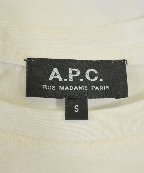 A.P.C.（アーペーセー）Tシャツ・カットソー 白 サイズ:S メンズ/2200683321029