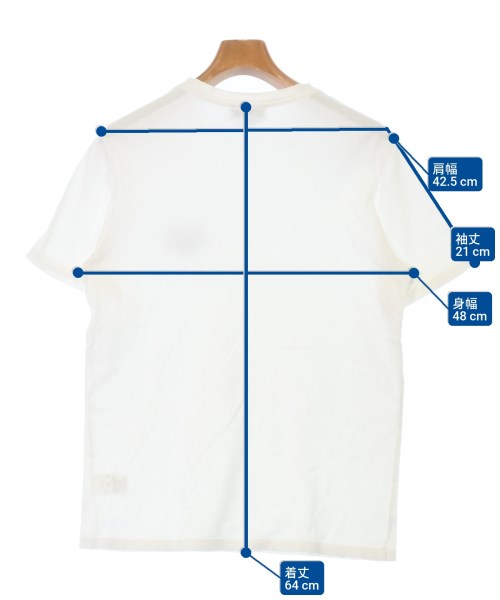 A.P.C.（アーペーセー）Tシャツ・カットソー 白 サイズ:S メンズ/2200683321029