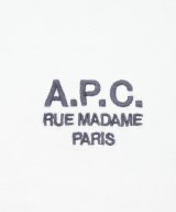 A.P.C.（アーペーセー）Tシャツ・カットソー 白 サイズ:S メンズ/2200683321029