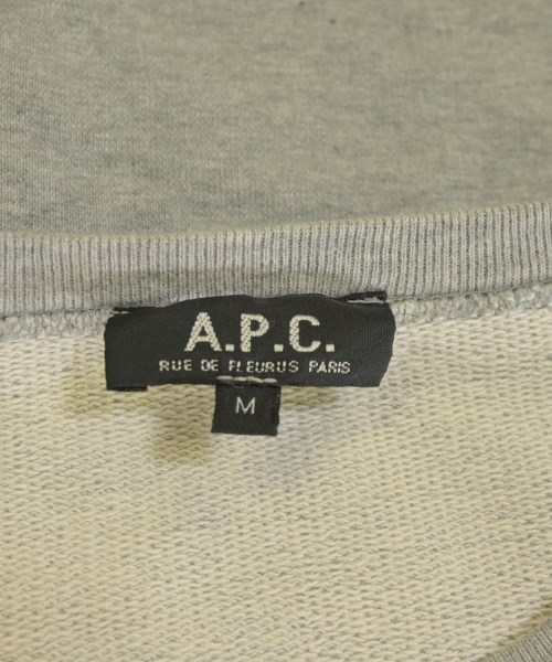 A.P.C.（アーペーセー）Tシャツ・カットソー グレー サイズ:M メンズ/2200683715019