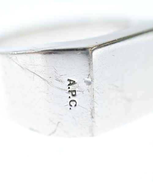 A.P.C.（アーペーセー）リング シルバー サイズ:-(18号位) メンズ/2200684103075