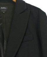 A.P.C.（アーペーセー）チェスターコート 黒 サイズ:XS メンズ/2200684647012