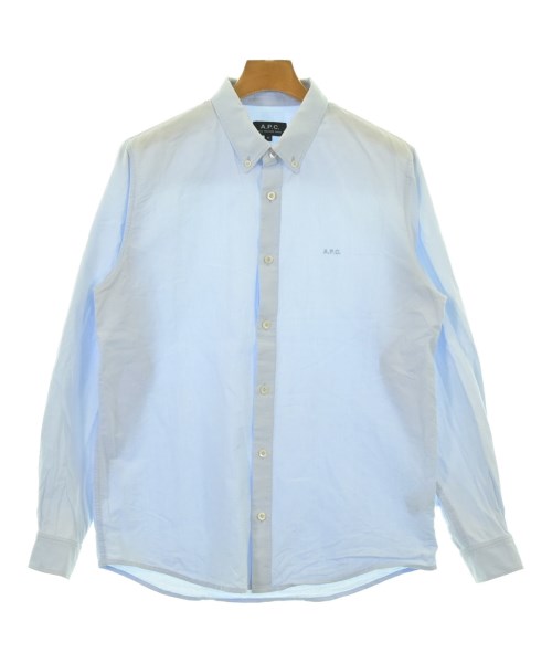 A.P.C.(アーペーセー)カジュアルシャツ 青 サイズ:M/2200684925080