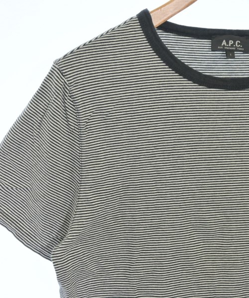 A.P.C.（アーペーセー）Tシャツ・カットソー 黒 サイズ:1(S位) メンズ/2200685015063