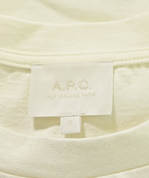 A.P.C.（アーペーセー）Tシャツ・カットソー 白 サイズ:S メンズ/2200685322017