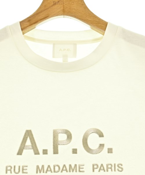 A.P.C.（アーペーセー）Tシャツ・カットソー 白 サイズ:S メンズ/2200685322017