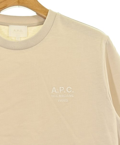 A.P.C.（アーペーセー）Tシャツ・カットソー ベージュ サイズ:S メンズ/2200685322024