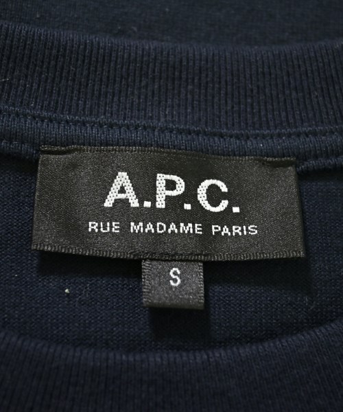 A.P.C.（アーペーセー）Tシャツ・カットソー 紺 サイズ:S メンズ/2200685322048