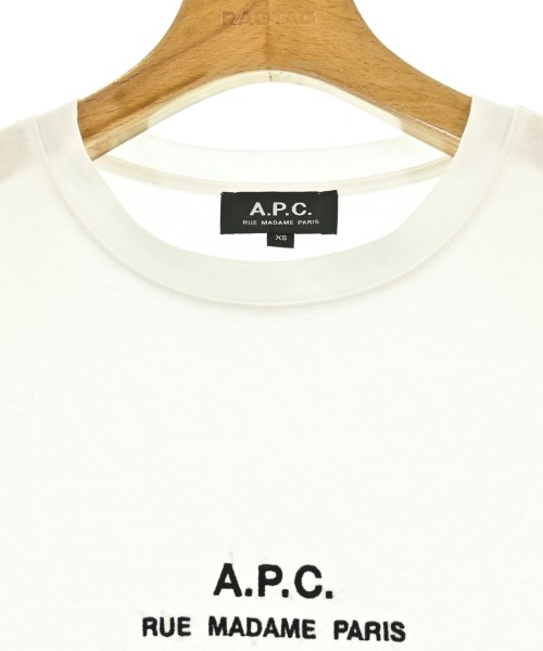 A.P.C.（アーペーセー）Tシャツ・カットソー 白 サイズ:XS メンズ/2200685322055