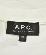 A.P.C.（アーペーセー）Tシャツ・カットソー 白 サイズ:XS メンズ/2200685322055