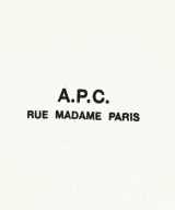 A.P.C.（アーペーセー）Tシャツ・カットソー 白 サイズ:XS メンズ/2200685322055