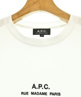 A.P.C.（アーペーセー）Tシャツ・カットソー 白 サイズ:XS メンズ/2200685322055