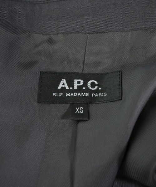 A.P.C.（アーペーセー）ビジネス グレー サイズ:XS/XS メンズ/2200681988309